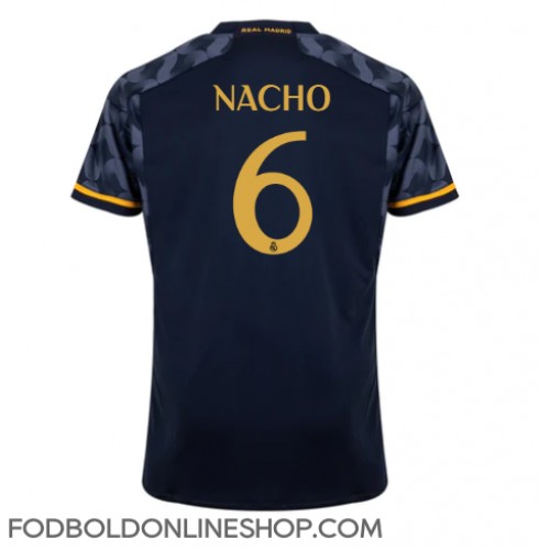 Real Madrid Nacho #6 Udebanetrøje 2023-24 Kortærmet